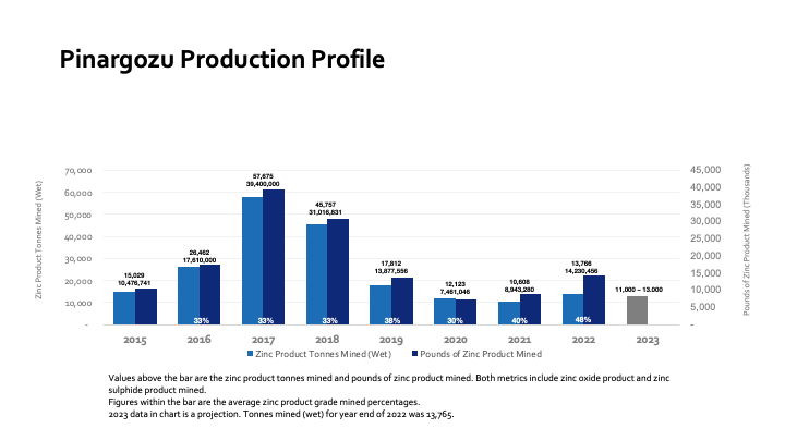 Pinargozu Production Profile